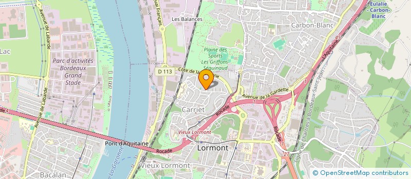 localisation de l'entreprise FO PROS DIFFUSION  LORMONT