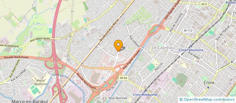 localisation de l'entreprise FOAMTEX à WASQUEHAL