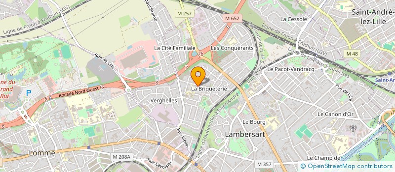 localisation de l'entreprise FOB AND CO à LAMBERSART