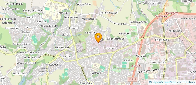 localisation de l'entreprise FOB DIL à BREST
