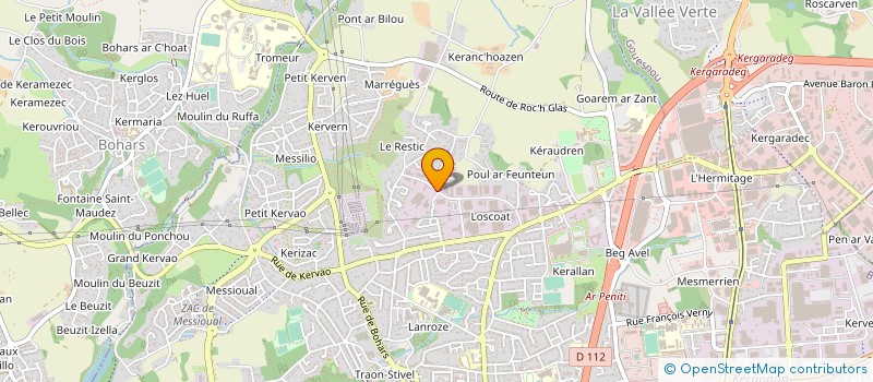 localisation de l'entreprise FOB LOG à BREST