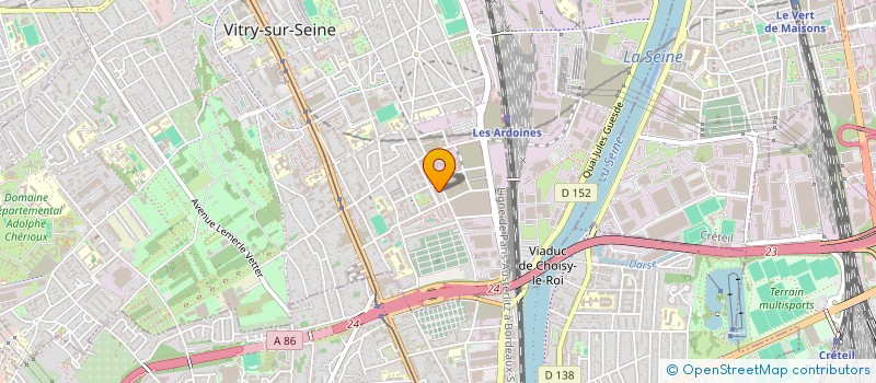 localisation de l'entreprise FOB SERVICES  VITRY-SUR-SEINE