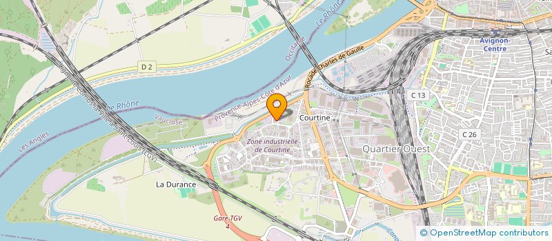 localisation de l'entreprise FOBIS INGENIERIE à AVIGNON