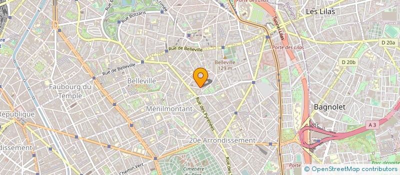 localisation de l'entreprise FOBO  PARIS