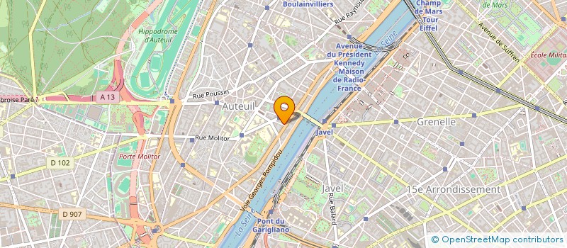 localisation de l'entreprise FOBS  PARIS