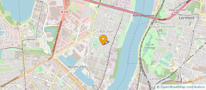 localisation de l'entreprise FOC AQUITAINE à BORDEAUX