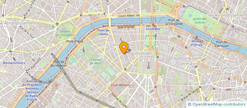 localisation de l'entreprise FOC D'OR à PARIS