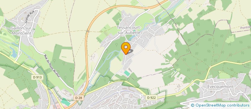 localisation de l'entreprise FOCA HOLDING DEVELOPPEMENT  TESSANCOURT-SUR-AUBETTE