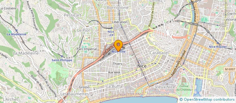 localisation de l'entreprise FOCA ICONIC à NICE