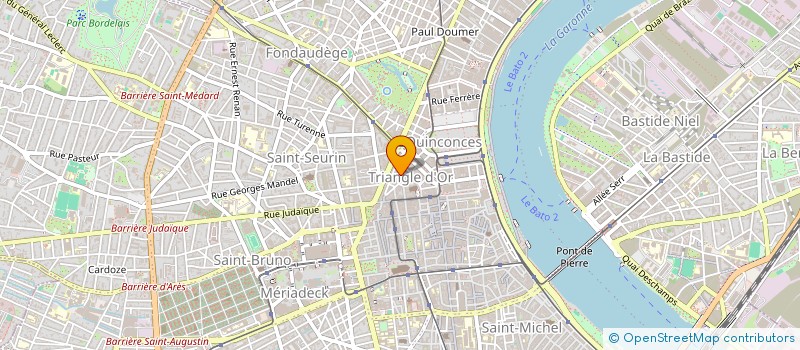 localisation de l'entreprise FOCACCIA GH  BORDEAUX