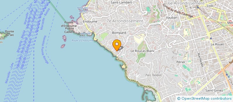 localisation de l'entreprise FOCAL à MARSEILLE