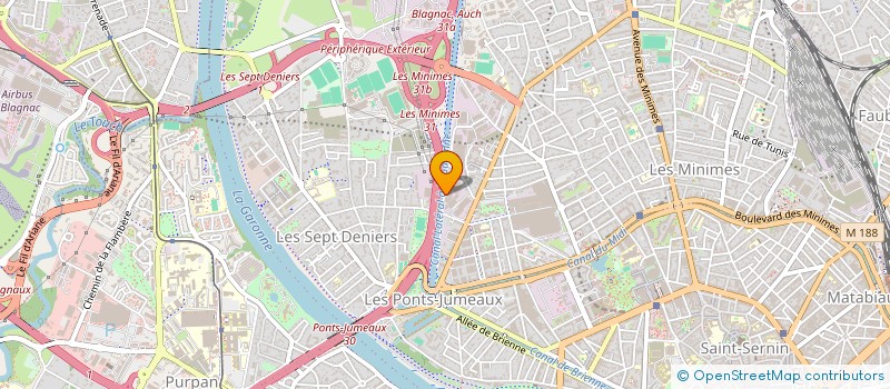 localisation de l'entreprise FOCALE + à TOULOUSE