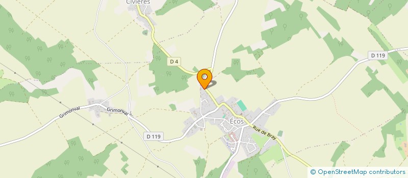 localisation de l'entreprise FOCALE COMMUNE  VEXIN-SUR-EPTE