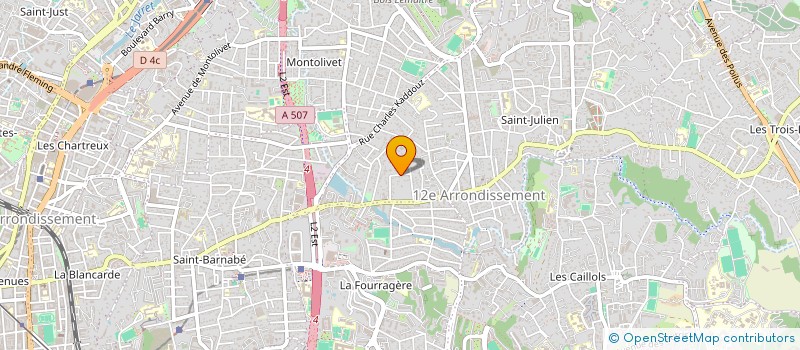 localisation de l'entreprise FOCALE CREATIVE à MARSEILLE