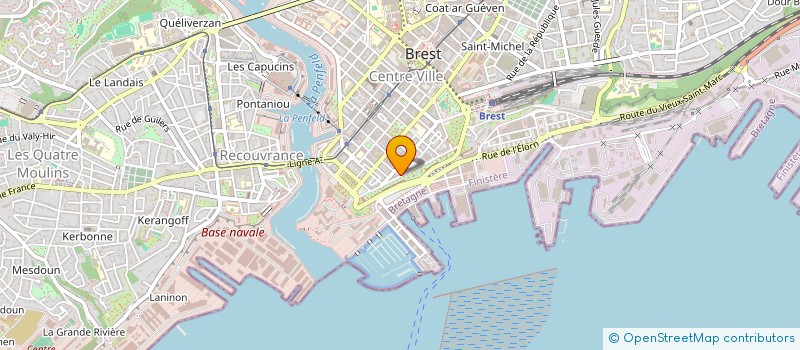 localisation de l'entreprise FOCALE FIXE à BREST