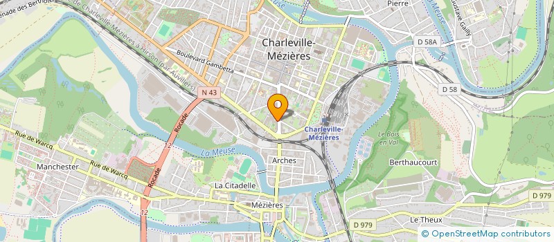 localisation de l'entreprise FOCALIZE à CHARLEVILLE-MEZIERES