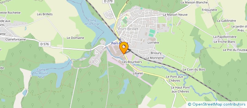 localisation de l'entreprise FOCAST ATLANTIC à PORT-BRILLET