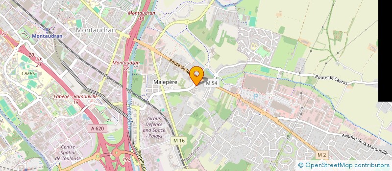 localisation de l'entreprise FOCATINE à TOULOUSE