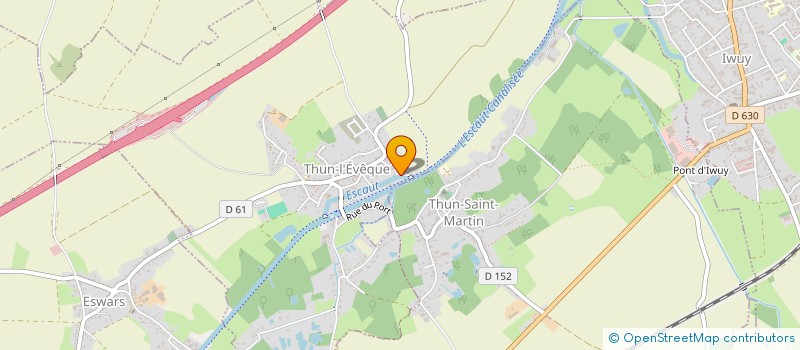 localisation de l'entreprise FOCCACIA  THUN-L'EVEQUE