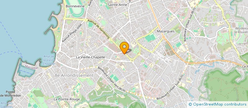 localisation de l'entreprise FOCEA à MARSEILLE
