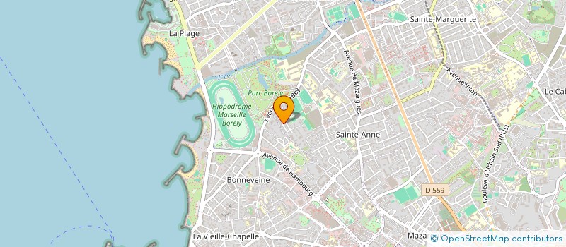localisation de l'entreprise FOCEA DEVELOPPEMENT à MARSEILLE