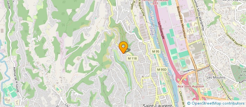 localisation de l'entreprise FOCEKIFO à SAINT-LAURENT-DU-VAR