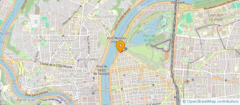 localisation de l'entreprise FOCH 49  LYON