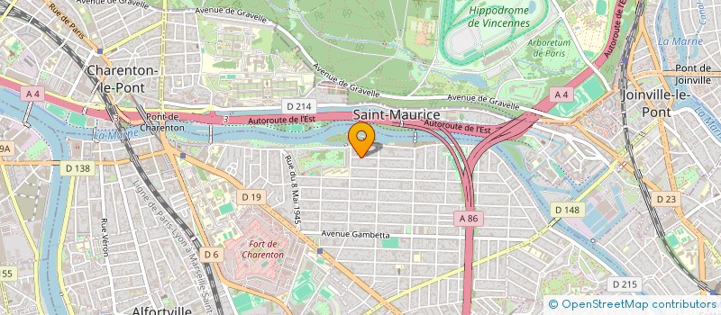 localisation de l'entreprise FOCH 51 à MAISONS-ALFORT