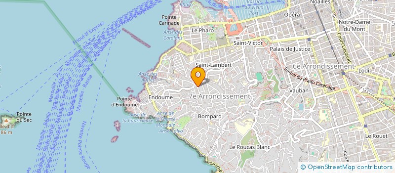 localisation de l'entreprise FOCH à MARSEILLE