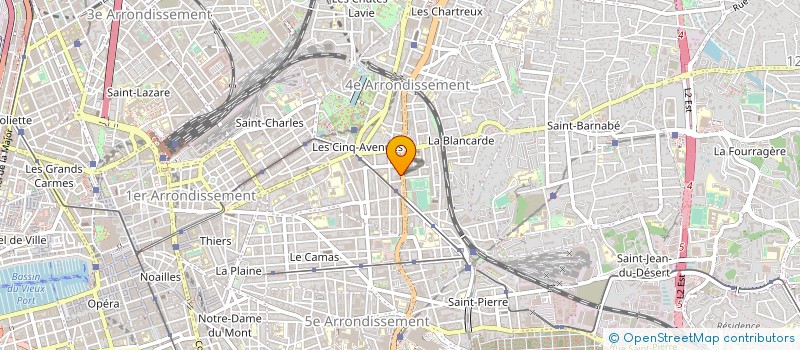 localisation de l'entreprise FOCH AUTOMOBILES SA à MARSEILLE