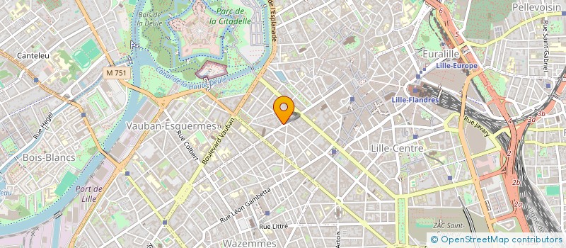localisation de l'entreprise FOCH COURTAGE à MARCQ-EN-BARŒUL