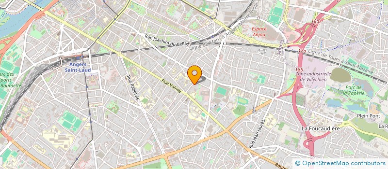 localisation de l'entreprise FOCH DEVELOPPEMENT à ANGERS