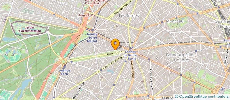 localisation de l'entreprise FOCH LALAGADE  PARIS