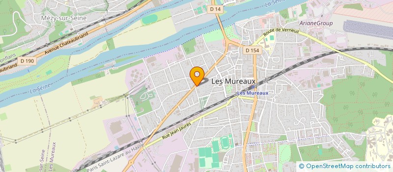 localisation de l'entreprise FOCH LAVAGE AUTO à LES MUREAUX