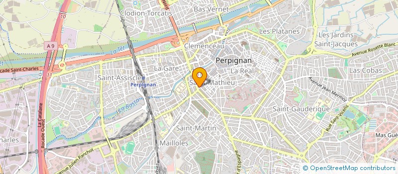 localisation de l'entreprise FOCH PRESSING à PERPIGNAN