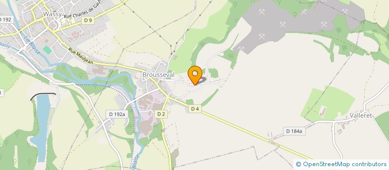 localisation de l'entreprise FOCS à BROUSSEVAL