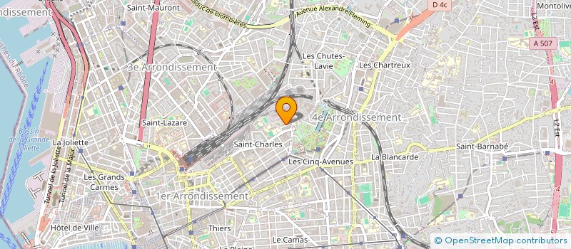 localisation de l'entreprise FOCUS à MARSEILLE