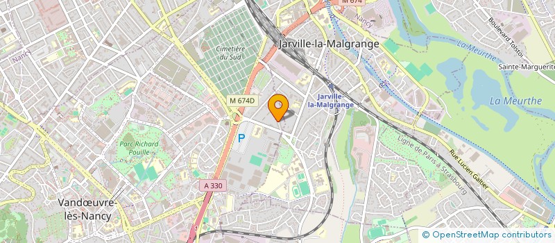 localisation de l'entreprise FOCUS CARE  VANDUVRE-LES-NANCY