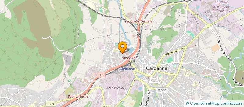 localisation de l'entreprise FOCUS CONSO  GARDANNE