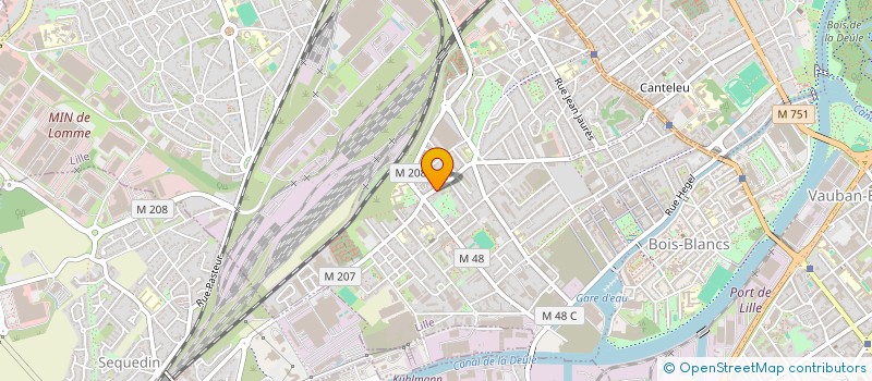 localisation de l'entreprise FOCUS CONSULTING à LILLE