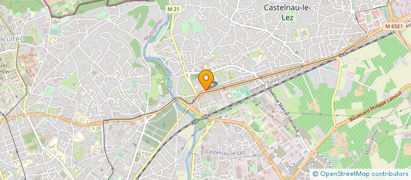 localisation de l'entreprise FOCUS DIAGNOSTICS MISTRAL à LE CRES
