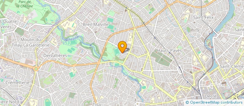 localisation de l'entreprise FOCUS DIGITAL à NANTES
