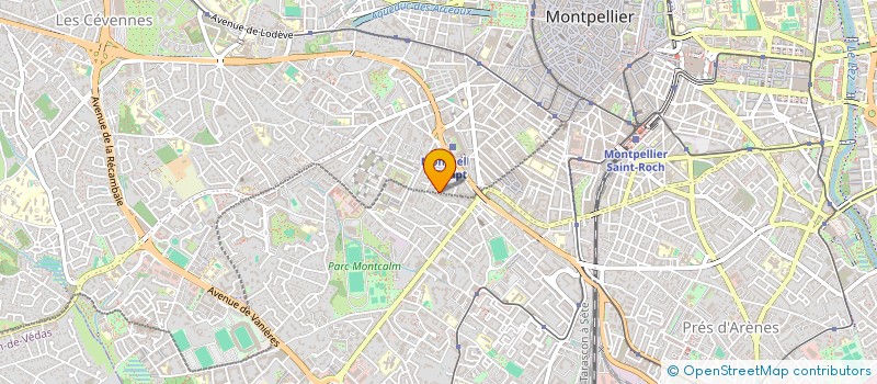 localisation de l'entreprise FOCUS EVENT PROD à MONTPELLIER