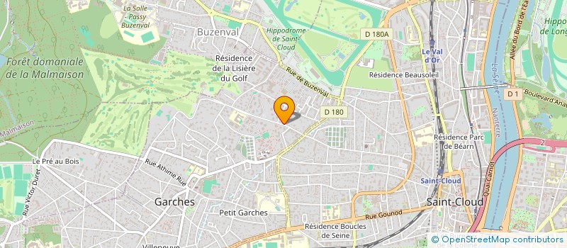 localisation de l'entreprise FOCUS FRANCE à GARCHES