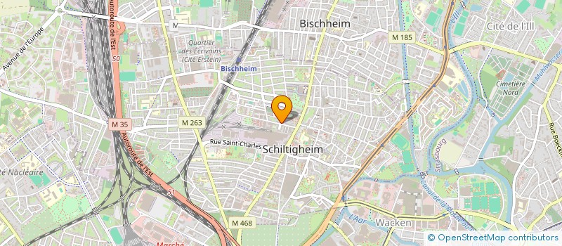 localisation de l'entreprise FOCUS HEALTH & SERVICES  SCHILTIGHEIM