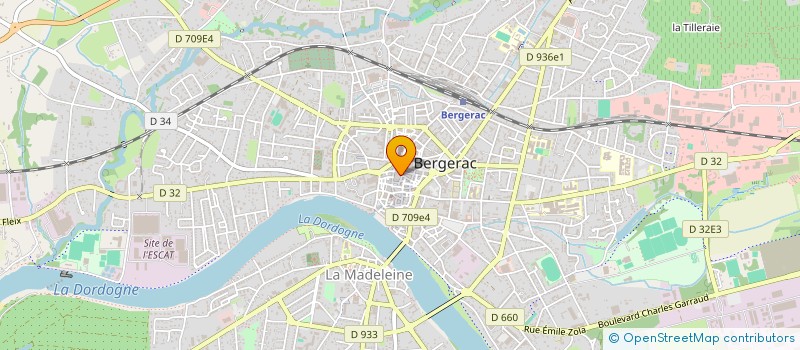 localisation de l'entreprise FOCUS I.S.T à BERGERAC