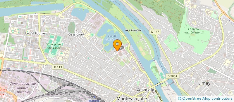 localisation de l'entreprise FOCUS IMAGES  MANTES-LA-JOLIE