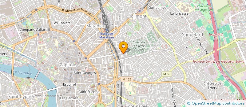 localisation de l'entreprise FOCUS INFORMATIQUE à TOULOUSE