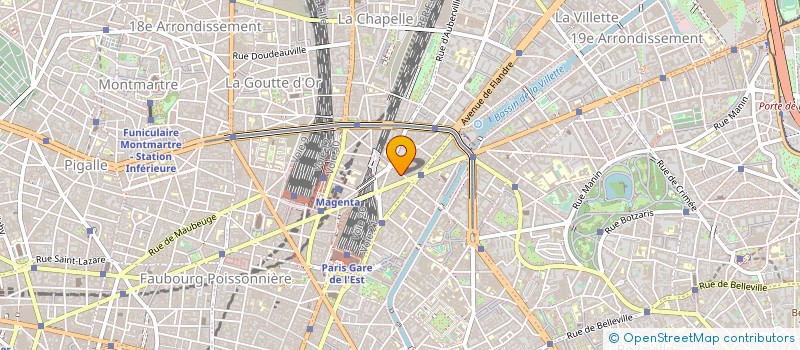 localisation de l'entreprise FOCUS INVEST  PARIS