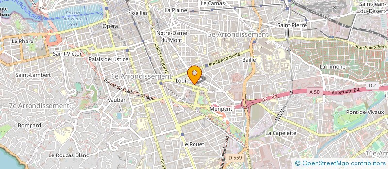 localisation de l'entreprise FOCUS IT à MARSEILLE
